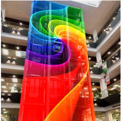 Transparent LED display