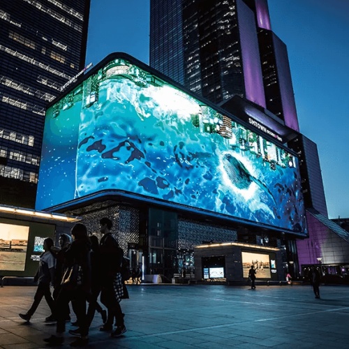 Outdoor LED billboard